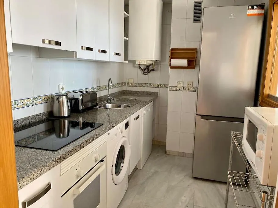Seafront In Marbella With Pool And Garage Apartment